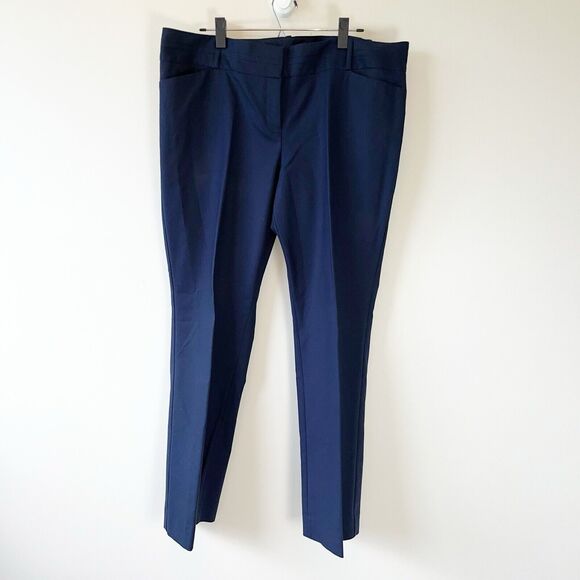 The Limited Collection Drew Fit Dress Pants Navy Blue Women’s Size 18 NWT’s $79 - Picture 6 of 12